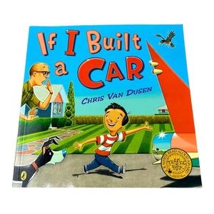 If I Built A Car By Chris Van Dusen Book Free Gift